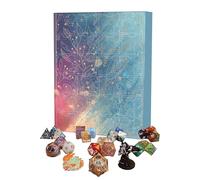 Dice Advent Calendar 2025 | Dungeons Dragons Dice Advent Calendar,24 Days Countdown To Christmas Set, Christmas Holiday