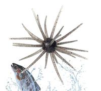 Dice Baits - Soft Realistic Sea Urchin Slow Sinking with Multiple Tentacles | Dice Baits for Bass - For Salt Water Rivers Lakes Streams Invaded Along The Banks Beginners To