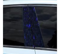 Dice Car B-Pillar Decal Sticker, Door Post Graphic Wrap for Vehicle Exterior Trim, Racing Style Auto Decoration, PET Vinyl Side Column Sticker, DIY Custom Car(G)