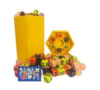 Dice Fast Game, Interactive Strategic Toy, Tabletop Play With Handy Setup, Suitable For Camping, Fun Helper, Game Handy Support for Beach Outdoor Teen Party Team Building Dorm Wedding Travel Kids