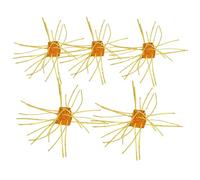 Dice Fishing Lure | Realistic Sea Urchin 5 Pieces Soft with Multiple Tentacles - Bass Nut Baits | for Lakes, Streams, Invases, Shore, Suitable for Beginners and Fishermen