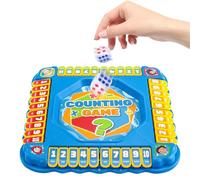 Dice Games, Fun Table Math Educational Toy, Dice Number Game, For Kids 3-6 Years Old Classroom Home Party Night Entertainment Birthday Boys Girls Holiday