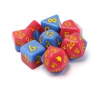 Dice Goblin The Brawler RPG Polyhedral DnD Dice (8 Piece) 1 of 12 Misfits & Mayhem Collectible Series with Bag & Sticker