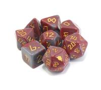 Dice Goblin The Gunslinger RPG Polyhedral DnD Dice (8 Piece) 1 of 12 Misfits & Mayhem Collectible Series with Bag & Sticker
