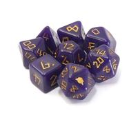Dice Goblin The Seer RPG Polyhedral DnD Dice (8 Piece) 1 of 12 Misfits & Mayhem Collectible Series with Bag & Sticker