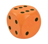 Dice Large - 15cm PU, Jumbo Playing Cube, Counting Learning Tool, Classroom Game Aid | Perfect For Math Games, Board Playtime, Birthday Gift Surprise, Kids Activity, Holiday Party Entertain