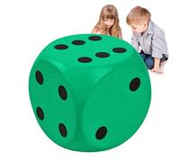 Dice Large Size - Giant Soft Dot Cubes | 15cm Jumbo Playing Cubes, Large Foam Blocks, Math Learning Dice, Polyurethane Decoration