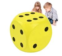 Dice Large Size - Giant Soft Dot Cubes | 15cm Jumbo Playing Cubes, Large Foam Blocks, Math Learning Dice, Polyurethane Decoration