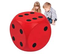 Dice Large Size - Giant Soft Dot Cubes | 15cm Jumbo Playing Cubes, Large Foam Blocks, Math Learning Dice, Polyurethane Decoration