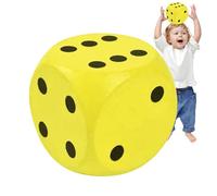 Dice Large Soft -15cm Jumbo Big Playing, Math Teaching Classroom, Foam Cube, Aids Board Games for Birthday Gift Practice Activities Learning Aid Educational Toy Kids Party Fun Playtime