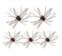 Dice Lure, 5 Pieces Sea Urchin Slow Sinking with Various Tentacles | Fuzzy Dice Lure, for Lakes, Streams, Reservoirs and Their Shore, Beginners and Fishermen