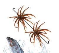 Dice Lures for Bass Fishing - 2 Pieces Floating Sea Urchin Realistic Soft Slow Casting - Dice Lures for Black-Low Fishing, for and Saltwater Lakes Streams Tanks Along the Sea
