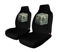 Dice Octopus Fashion Car Seat Cover Print Automotive Front Covers Universal Vehicle Protector for Van SUV