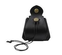Dice Pouch | Dice Container Drawstring Pouch in Artificial Leather - Board Playing Card Entertainment Companion, Jewelry Container for Boys, Girls, Teens, Adults