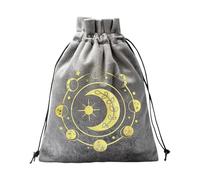 Dice Pouch - Plush Rune Carrying Satchel, Velvet Drawstring Organizer Accessory, Compact Collectible Storage Carrier | Portable Holding Bag for Gaming Pieces Jewelry Tarot Fans Classroom Incentives Wo