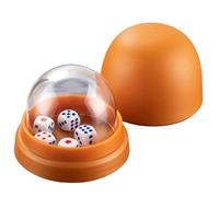Dice Rolling Cup with 5 Authentic Game Dice The Dice Game guarantees fair play in a leisure betting game