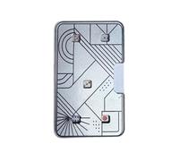 Dice Spinner - 3.74 x 2.16 Inches, Automatic Playing Spinner, Dice Cards, Stress Toy, Stainless Steel Playing Card, For Men, Husband, Dad, Office, Travel, Home, Car, Party, Daily Life