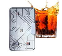 Dice Spinner - Mechanical Board Game Card Tool Made of Stainless Steel, Automatic Playing Stress Toy Device, Compact Desk Entertainment Accessories, Funny Game Accessories, for Men, Marriage