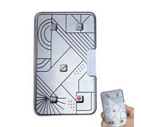 Dice Spinner - Stainless Steel Game Spinner, Creative Mechanical Dice, Mechanical Board Game, Car Playing Cards Stress Toys for Men Husband Dad Office Travel Home Car Party Daily Airplane Holiday