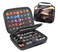Dice Storage Case Dice Bag Dice throne dnd dice tray dice holder dnd dice storage dice case Multifunctional storage Organizer Role Playing Game for Rpg Table Game (C)