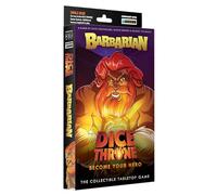 Dice Throne | Dice Throne Barbarian Hero Pack | Five Custom Dice And 32 Hero Cards | 2 To 4 Players | 90 To 120 Minutes