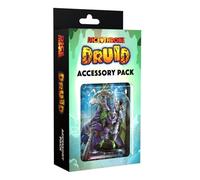 Dice Throne | Dice Throne Druid Accessory Pack | Upgrade Kit, Painted Druid Miniature, Acrylic Tokens, 50 Card Sleeves And Bonus Cards | 1+ Players