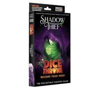 Dice Throne | Dice Throne: Shadow Thief Hero Pack | Hero Pack With Stealth, Poison, 5 Dice And 32 Cards | 2 To 4 Players | 90 To 120 Min
