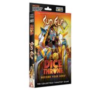 Dice Throne | Dice Throne: Sun Elf Hero Pack | Hero Pack, Solar Healing And Tactical Dice Combat | 2 To 4 Players | 90 To 120 Minutes