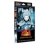 Dice Throne | Moon Elf Hero Pack | Five Custom Dice And 32 Hero Cards | 2 To 4 Players | 90 To 120 Minutes