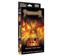 Dice Throne | Pyromancer Hero Pack | Five Custom Dice, 32 Hero Cards, And Status Tokens | 2 To 4 Players | 90 To 120 Minutes