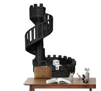 Dice Tower Castle Stairs, Middle Ages Style Dice Tower, Heavy Duty Resin Dice Tower Castle Sieve Tower Ornaments For Home Bar Decor