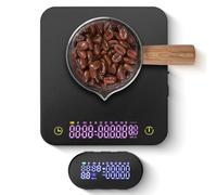 Diceaynico Rechargeable Mini Coffee Scale with Tmier for Espresso and Pour-Over Coffee, Upgrade Wirelss Magnetic Display, 3kg/0.1g Portable Digital Scale