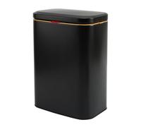 diceevil 8L Stainless Steel Kitchen Compost Bin,Hanging kitchen Trash Can with Lid,Kitchen Cabinet Door Under Sink Plastic Garbage Can Wall Mounted Slide Open,for RV,Bathroom,Trash Can Under Sink