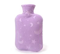 DICEVER Hot Water Bottle with Soft Cover, 2L Hot Water Bag for Menstrual Cramps, Neck and Shoulder Pain Relief, Hot and Cold Therapies, Hand Feet Warmer, Purple
