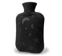 DICEVER Hot Water Bottle with Soft Cover, 2L Hot Water Bag for Menstrual Cramps, Neck and Shoulder Pain Relief, Hot and Cold Therapies, Hand Feet Warmer, Dark Grey