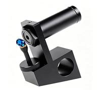 Dichroscope for Gemstone Pleochroism Testing, Handheld Tool with Stand & Rotating Tray, Metal Body for Gemology and Jewelry