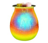DICIMI Electric Wax Melt Warmer - Plug-In Aroma Lamp/Oil Burner, Artisan Crafted, Adjustable Heat & Mood Lighting, Smokeless Wax Burner for Wax Cubes/Oils, Certified Safe UK Home Decor Gift
