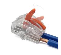 Dicio Lever Wire Nuts UL Listed: Lever Wire Connectors 2 Port 10 PCs Wire Nut Connector Electrical Connectors Wiring Connectors Kit for 28-14 Gauge Wires