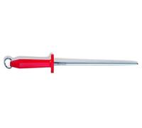 DICK 10" Smooth Polished German Made Knife Sharpening Steel - Red