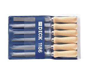 Dick 11861020 Bit Set 6-Piece 100mm Cut Length Wooden Handles