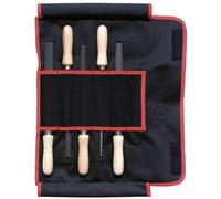 Dick File/Rasp Set, 5-Piece, Various Shapes, 200mm Length