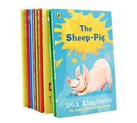 Dick King Smith Collection 10 Books Set Pack RRP £50.90 (Dinosaur Trouble, The Jenius, The Hodgeheg, The Invisible, The Mouse Family Robinson, Smasher, Harry's Mad, The Swoose, The Golden Goose, The Sheep-Pig) (Dick King-Smith Collection)