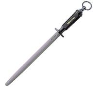 Dick Knives DL380 Titan Sharpening Steel, Black | Restores razor-sharp edges to professional kitchen blades quickly; generous length easily accommodates large carving tools.