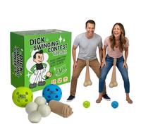 Dick Swinging Contest: The Game!, Funny Action Party Relay, 2 Player Set | Hip Swing Race, Indoor and Outdoor, Group Hilarious, Adults, Office Party, Bachelor, Gag Gift