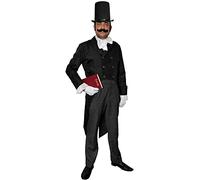 Dickensian Man'S Fancy Dress - Gentleman'S Costume With Jacket - Victorian Era (X-Large) - Includes Accessories