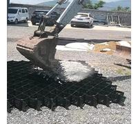 Dicker gitterPflaster 10m x 6m Polyethylene Gravel Grid Flexible & Cuttable for Driveways Paths & Gardens Durable Outdoor Solution for Permeable Surfaces