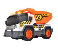 Dickie Toys Construction Site Light And Sound Truck 30 Cm Orange Kids