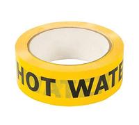 Dickie Dyer 439356 90.715 Hot Water' Identification Tape 38 mm x 33 m
