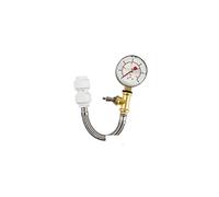 Dickie Dyer 677164 40.2 0-4 Bar Dry Pipe Test Gauge with Flexible Hose, Black