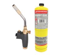 Dickie Dyer Heavy Duty MAP Pro Gas Torch & Rothenberger Mapp/Propane/Mixed Gas